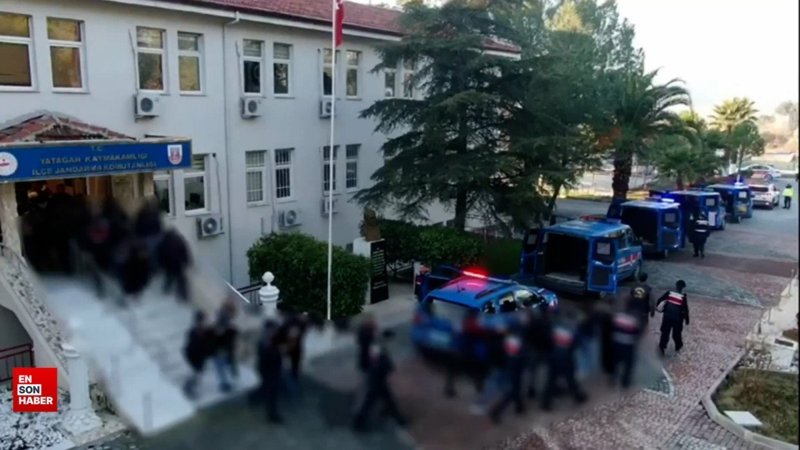 5 farklı organize kabahat örgütüne HÜCRE operasyonu
