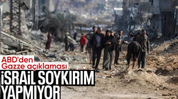 ABD, Milletlerarası Af Örgütünün “İsrail, Gazze’de soykırım işliyor” diyen raporunu reddetti