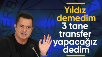 Acun Ilıcalı: Yıldız sözünü kullanmadım, 3 tane transfer yapacağız dedim