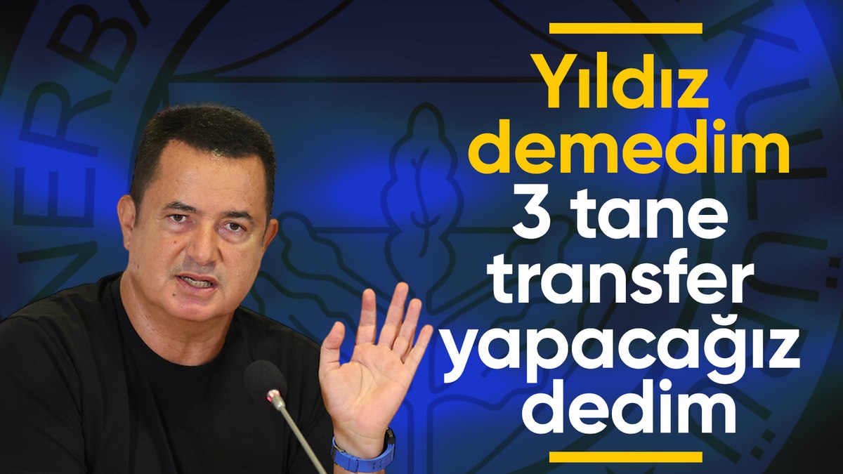 Acun Ilıcalı: Yıldız sözünü kullanmadım, 3 tane transfer yapacağız dedim