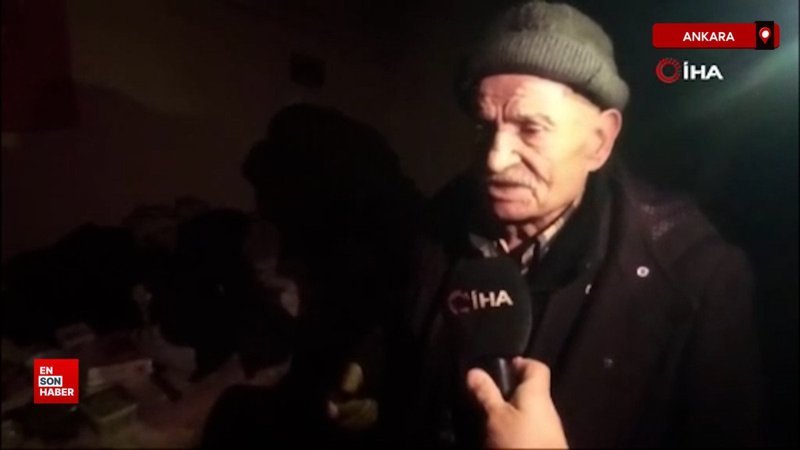Ankara’da meskenden çıkarmak istediği yaşlı adamın elektrik ve suyunu kesti