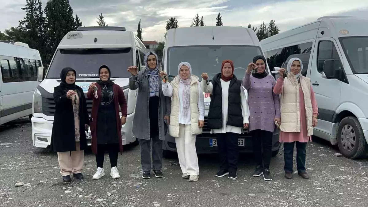 Dörtyol’da Bayan Sürücüler Örnek Oluyor