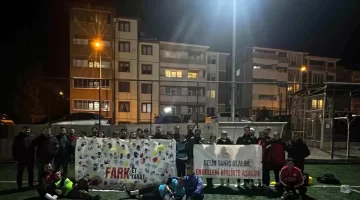 Engelli Çocuklar Futbol İdmanında
