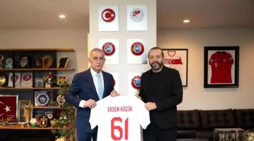 Ersen Küçük, TFF Başkanı Hacıosmanoğlu’nu Ziyaret Etti