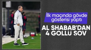 Fatih Terim, Al Shabab’la birinci maçında farklı kazandı