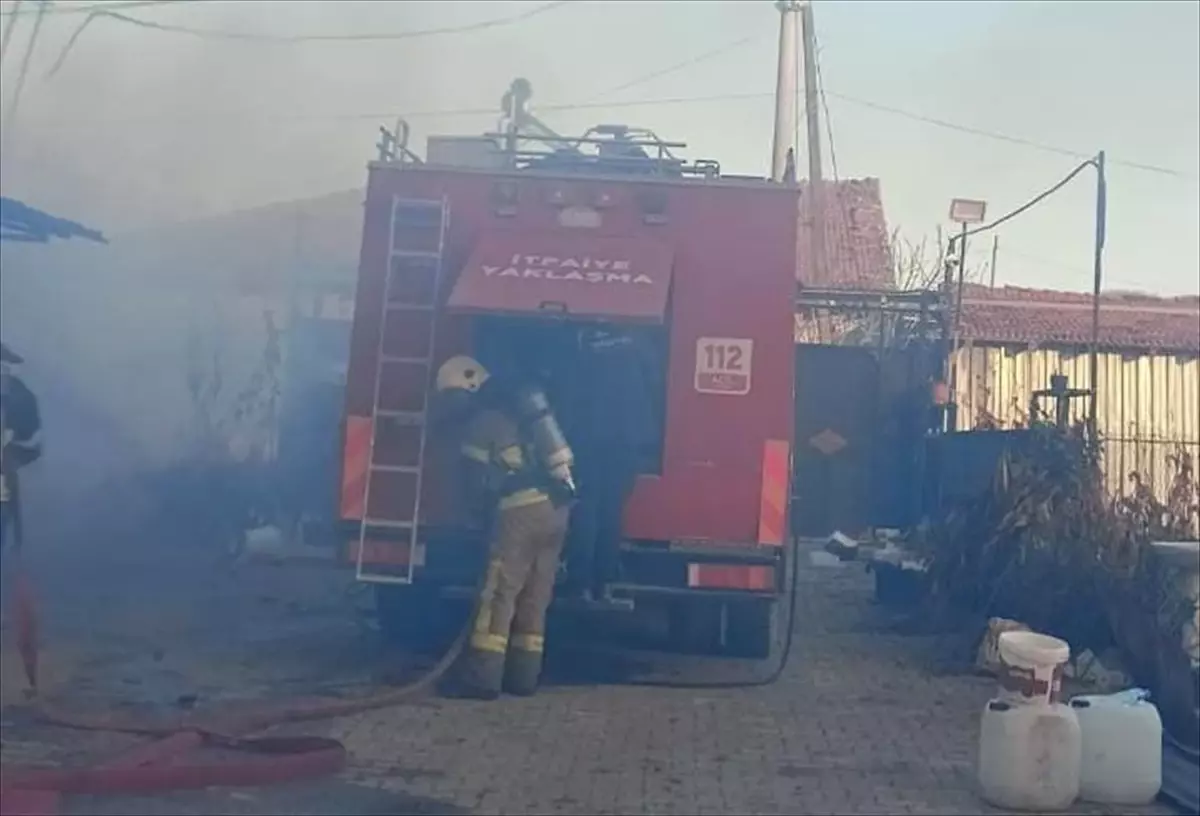 İnegöl’de Mesken Yangını: Konutun Kullanılamaz Hale Gelmesi
