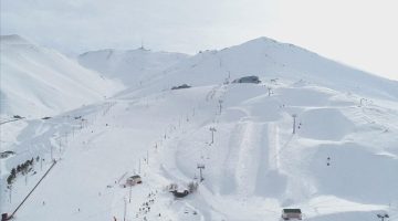 Kayak merkezlerindeki kar kalınlıkları