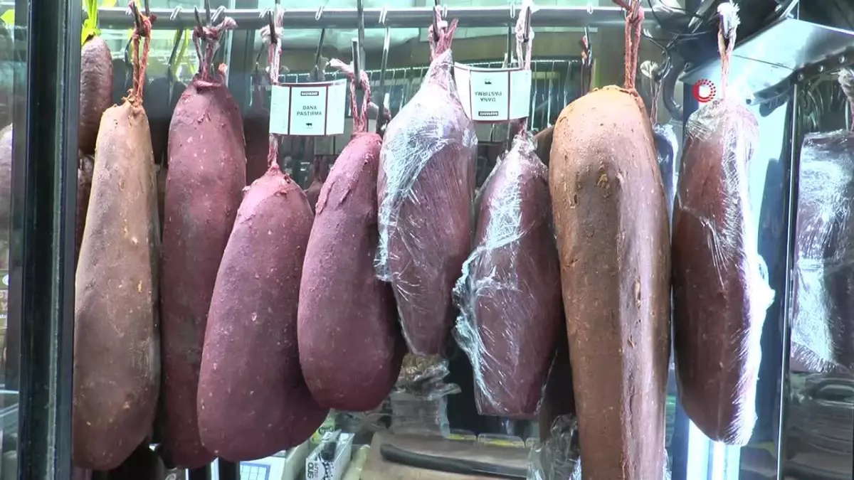 Kayseri Pastırmacıları Kış Dönemini Bekliyor