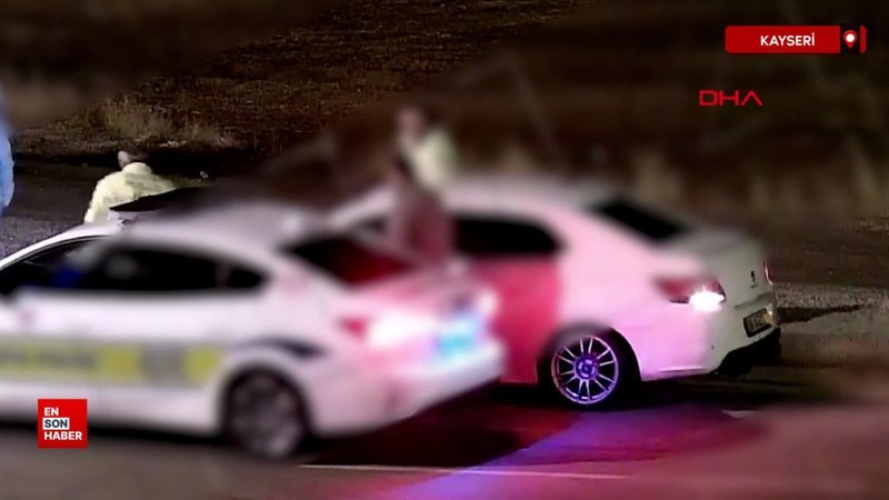 Kayseri’de yarış yapmak için bir ortaya gelen 11 araç şoförüne ceza