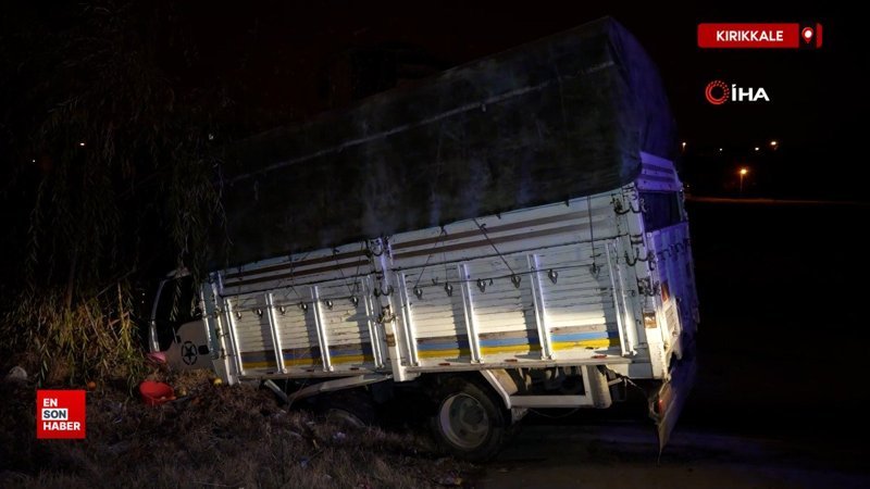 Kırıkkale’de kamyonetiyle kaza yaptı, yaralı arkadaşını da bırakıp kaçtı