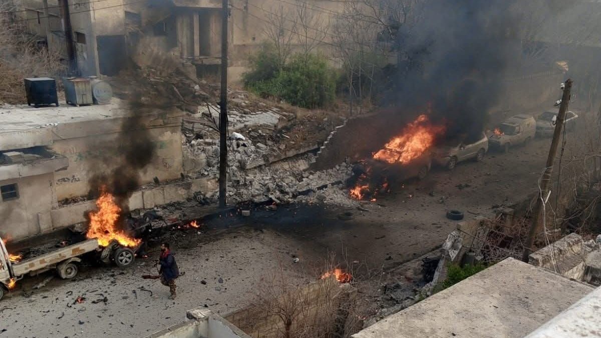 Münbiç’te PKK/YPG’den bomba yüklü araçla atak