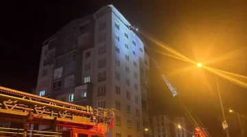 Sivas’ta Apartman Yangını