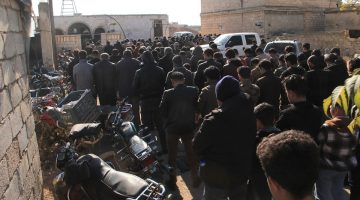 Suriye’de terörden temizlenen Tel Rıfat’ta birinci cuma namazı kılındı