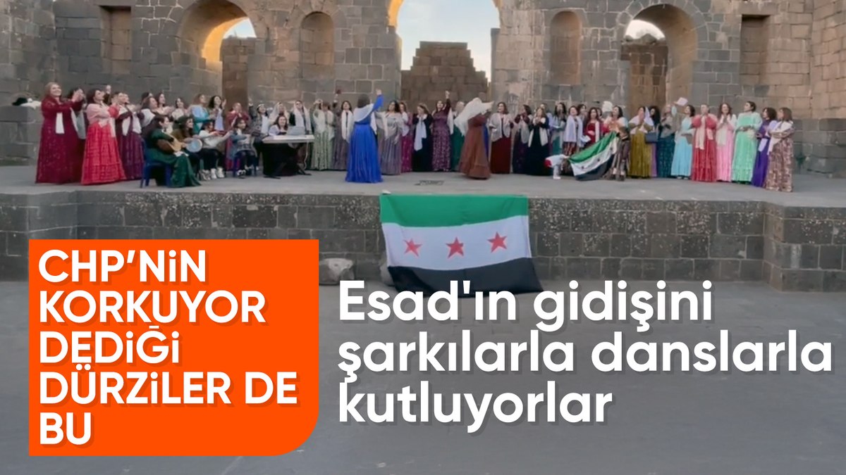 Suriyeli dürzi bayanları kutlama yaptı: Başını dik tut, sen özgür bir Suriyelisin