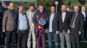 Trabzonspor’a dayanak ziyareti