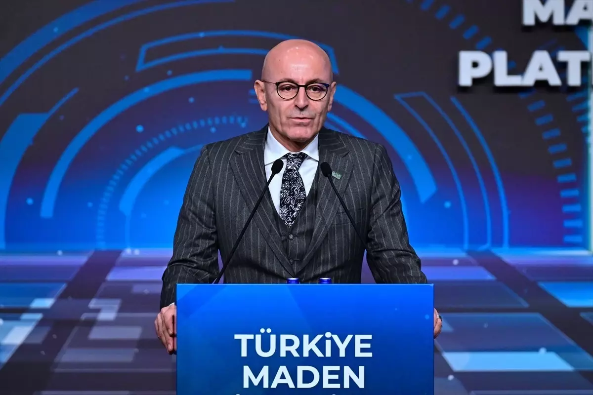 Türkiye’de Maden Dalı Büyüme Amacını Açıkladı