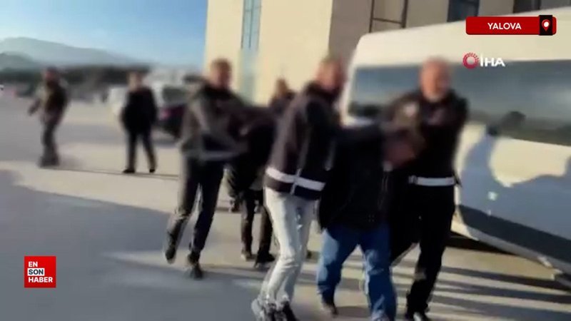 Yalova merkezli 3 vilayette düzenlenen operasyonla hata örgütü çökertildi