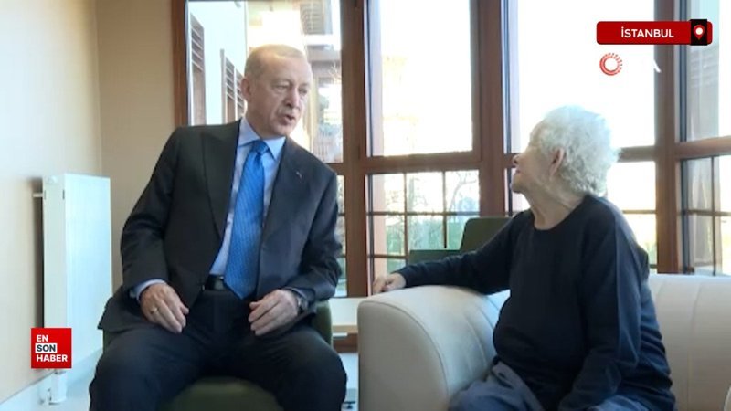 Cumhurbaşkanı Erdoğan’dan huzurevi ziyareti