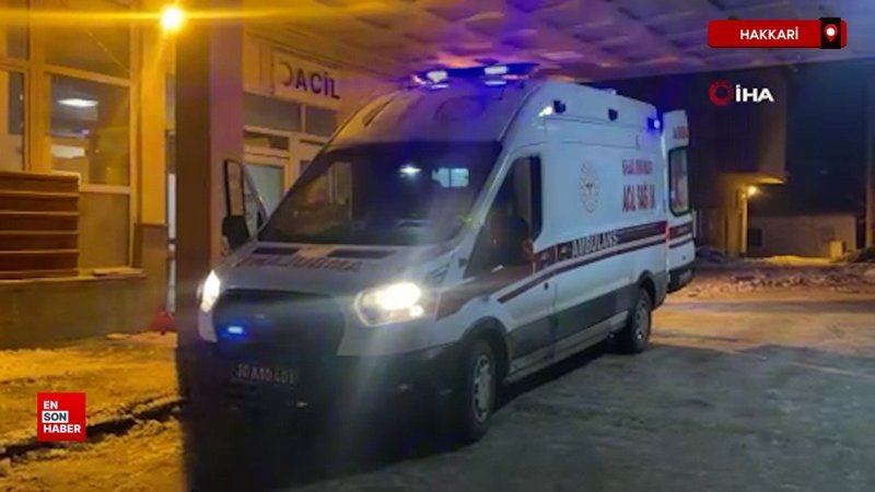 Hakkari’de minibüsün üzerine kaya kesimi düşmüştü: Küçük çocuktan acı haber geldi